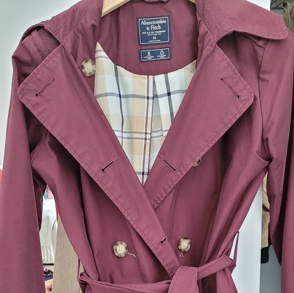 Plaid trench - Picture 4 of 5